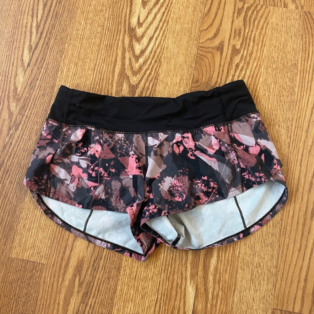 Side four Lululemon shorts